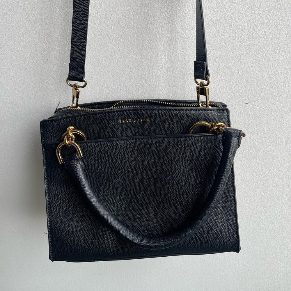 Love & Lore small black crossbody purse